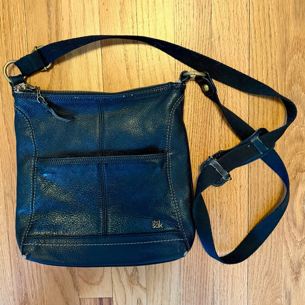 the sak black crossbody purse